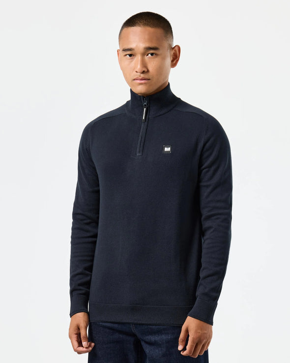 WEEKEND OFFENDER PIERRE 1/4 ZIP KNIT