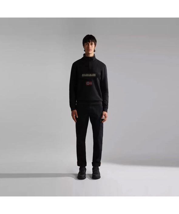 NAPAPIJIRI BURGEE HZH 1/4 ZIP SWEATSHIRT