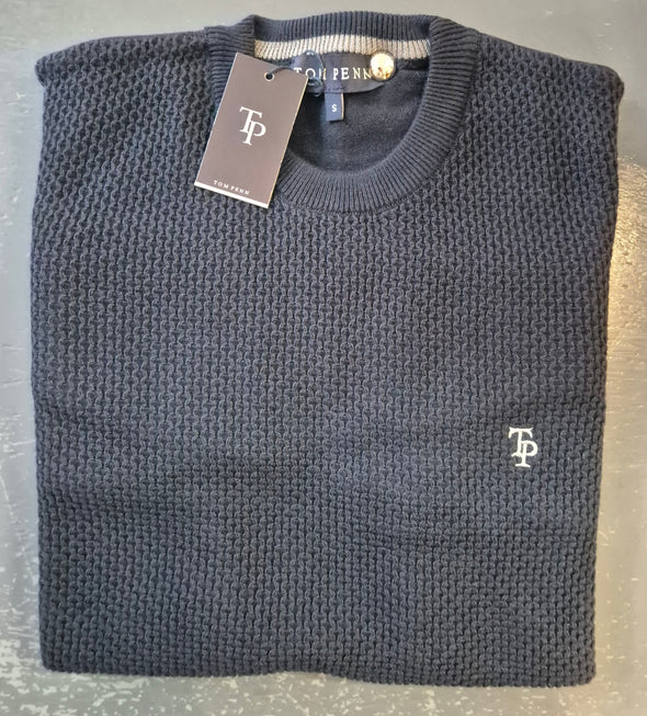 TOM PENN CREW NECK JUMPER TP-058K