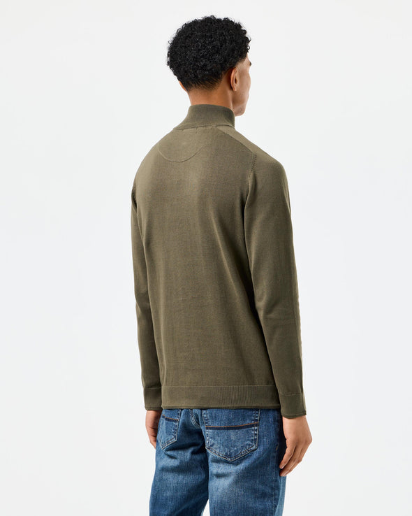 WEEKEND OFFENDER PIERRE 1/4 ZIP KNIT