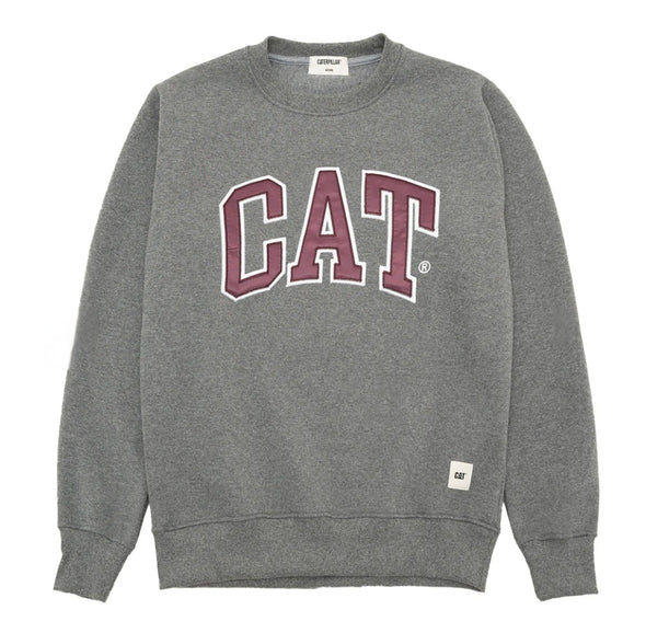 CATERPILLAR VARSITY CREWNECK  S/SHIRT