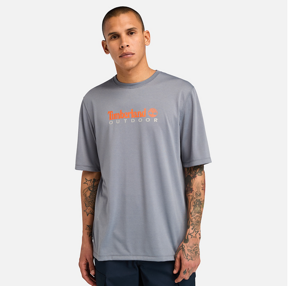 TIMBERLAND UV-PROTECTION LOGO T/ SHIRT