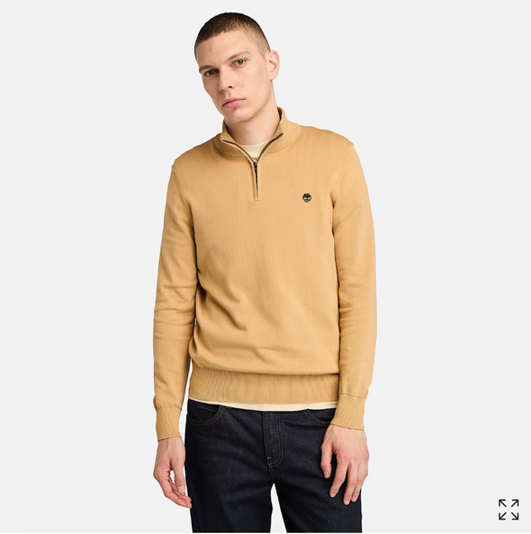 TIMBERLAND WILLIAMS RIVER 1/4 ZIP KNIT